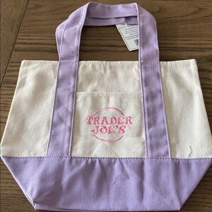 Trader Joe’s Mini Tote Bag - Lavender